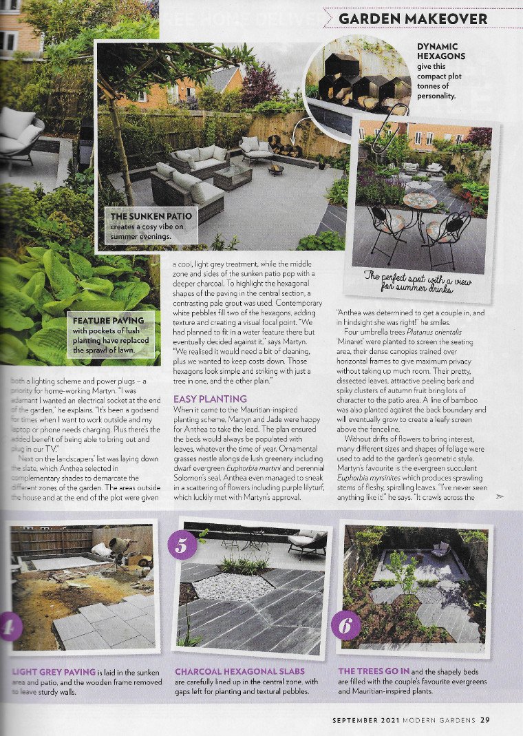 Modern Gardens - Sept 2021